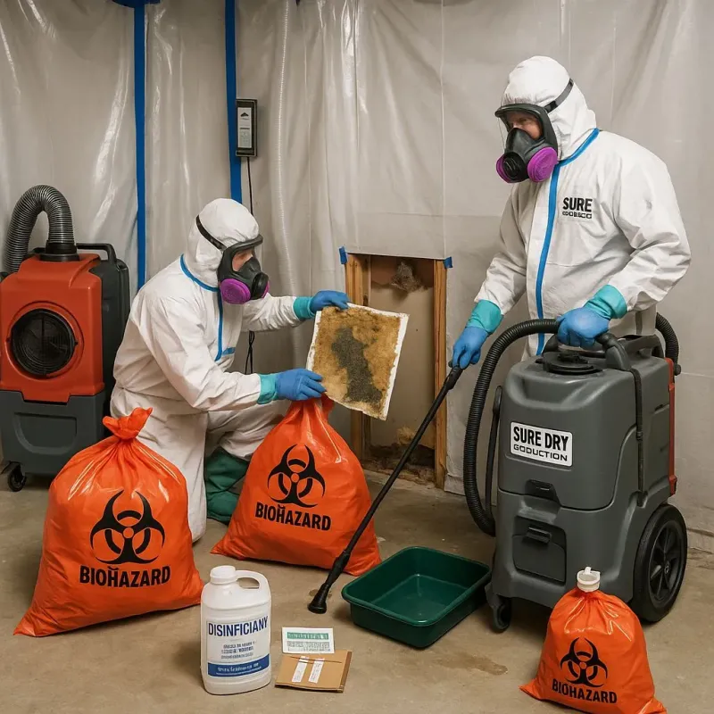 Contaminated Water Handling Protocols process in Arlington, TX