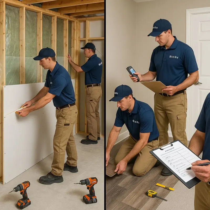 Repairs and Reconstruction process in Arlington, TX