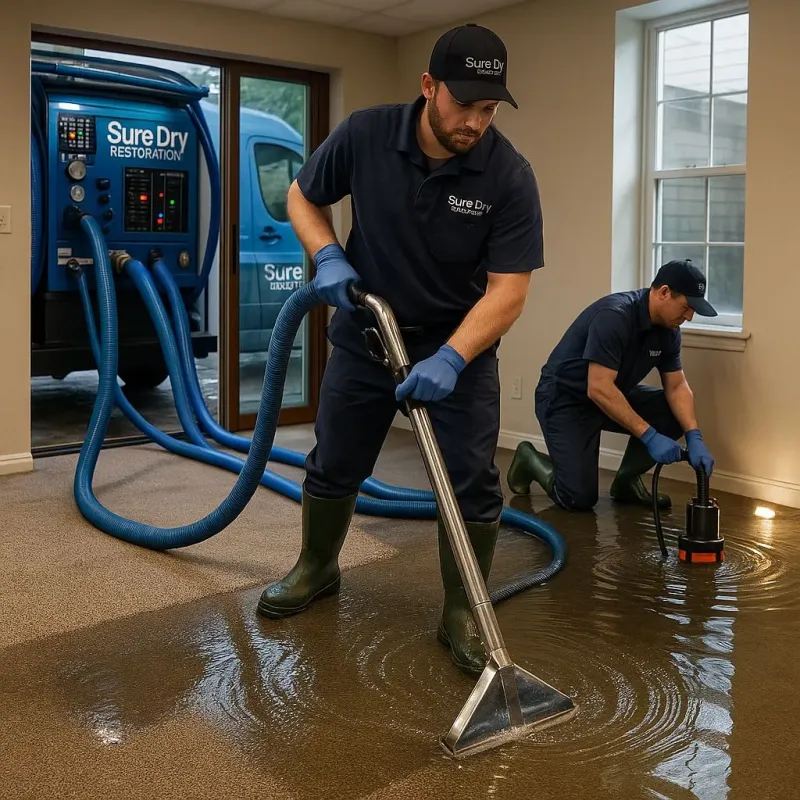 Water Extraction and Removal process in Arlington, TX